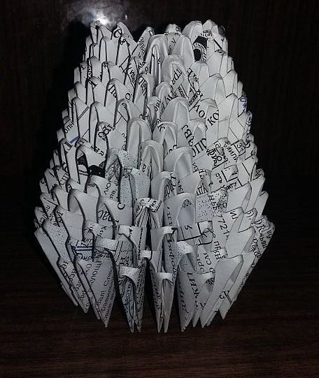 MK Artemón en la técnica del origami modular