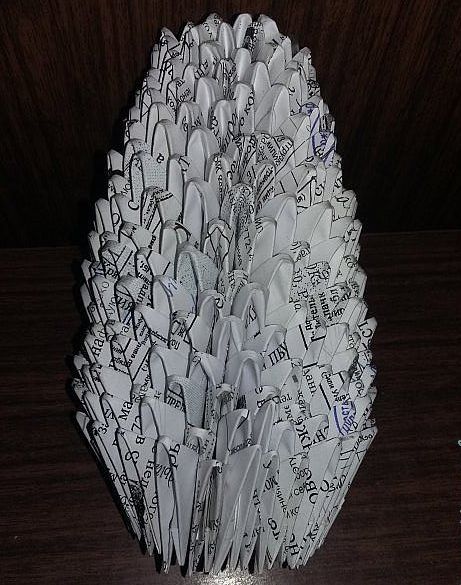 MK Artemón en la técnica del origami modular