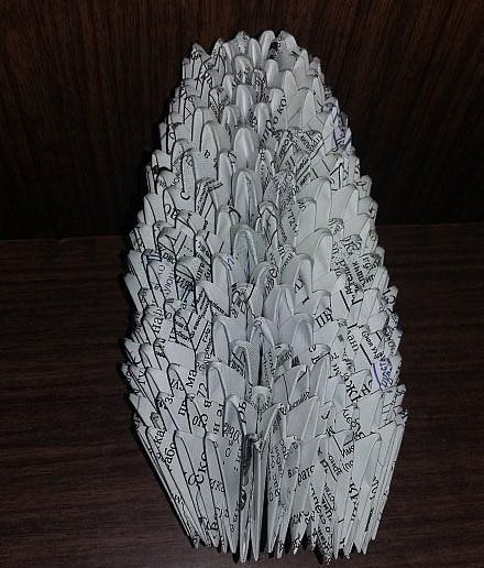 MK Artemón en la técnica del origami modular