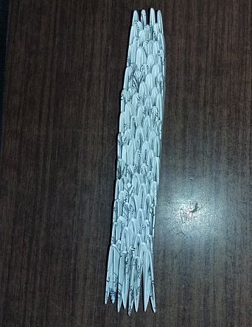 MK Artemón en la técnica del origami modular