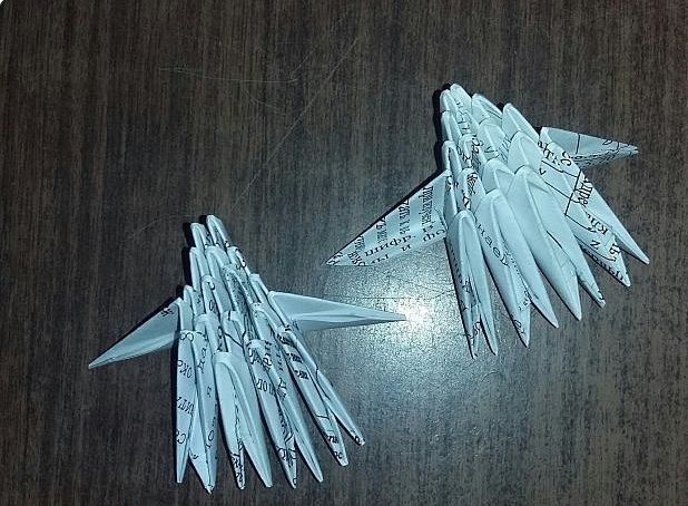 MK Artemón en la técnica del origami modular