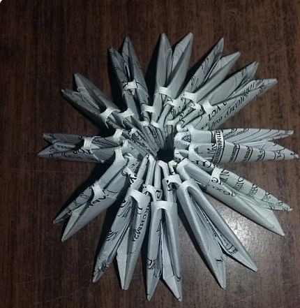 MK Artemón en la técnica del origami modular