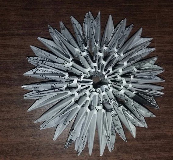 MK Artemón en la técnica del origami modular