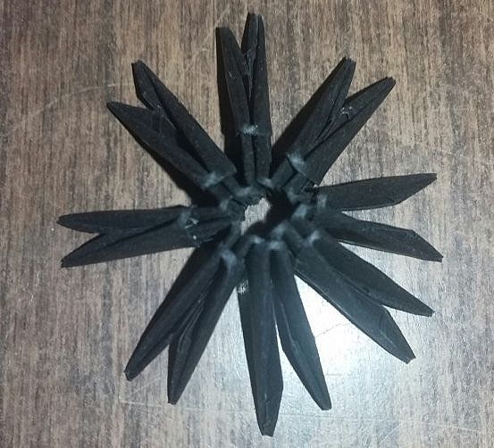 MK Artemón en la técnica del origami modular