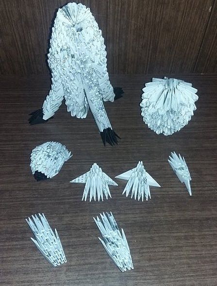 MK Artemón en la técnica del origami modular