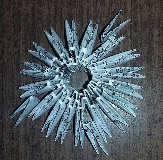 MK Artemón en la técnica del origami modular