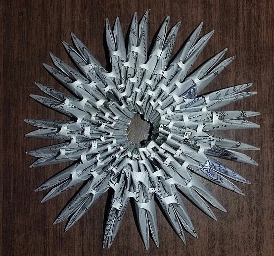 MK Artemón en la técnica del origami modular