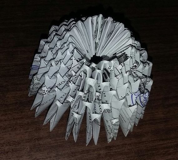 MK Artemón en la técnica del origami modular