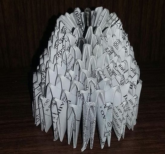 MK Artemón en la técnica del origami modular