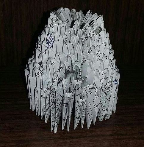 MK Artemón en la técnica del origami modular
