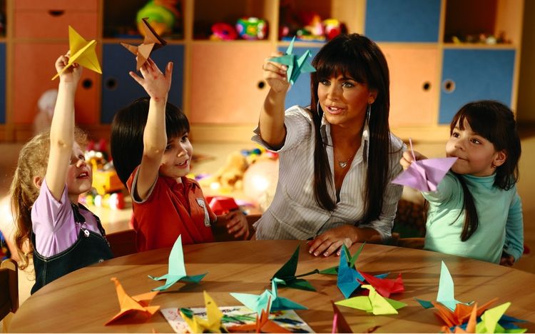 Origami con niños