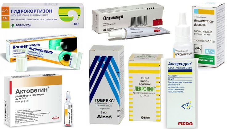 Medicamentos para el tratamiento de la queratoconjuntivitis en perros