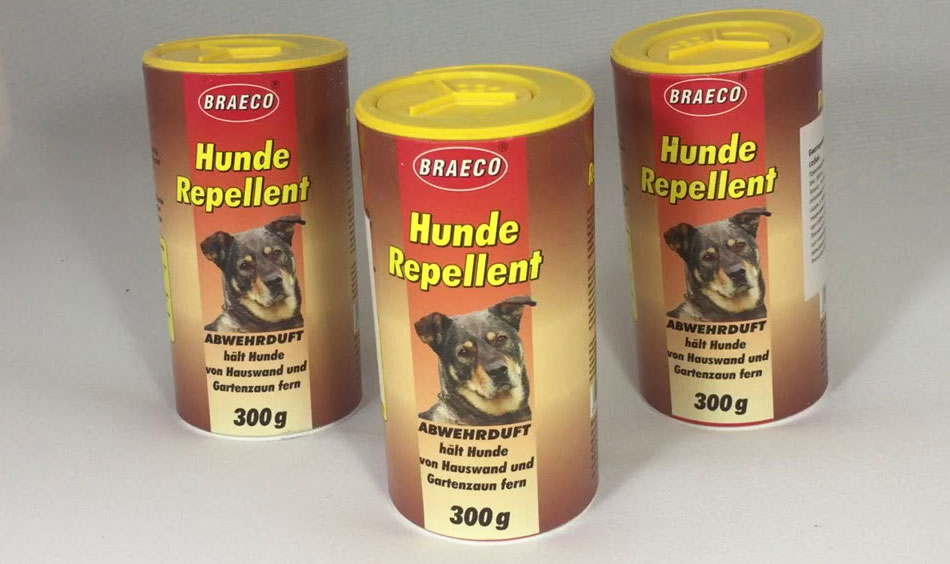Biopolvo Braeco para ahuyentar perros