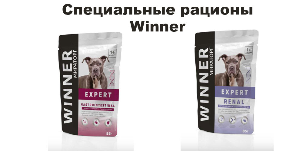Dietas especiales Winner