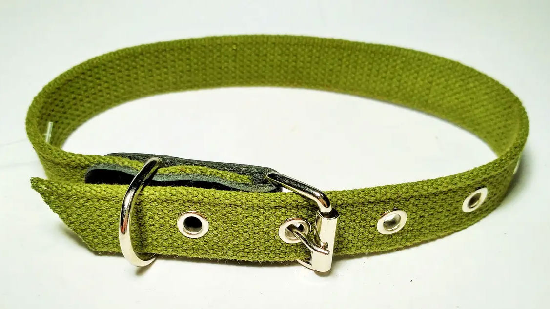 collar de tela