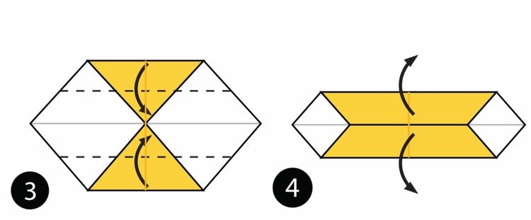 Cómo hacer un gato de origami