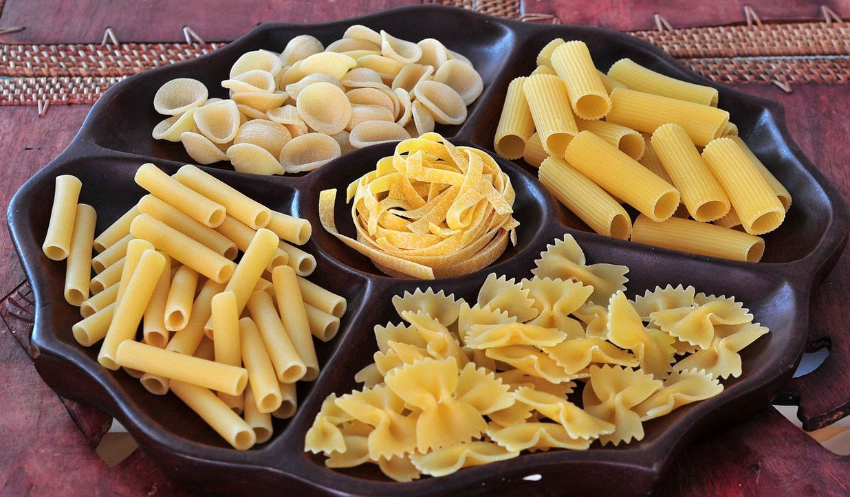 variedades de pasta