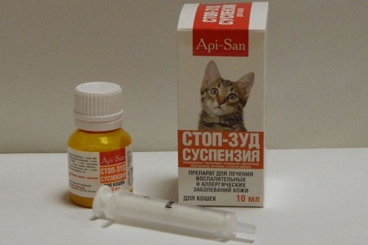 Stop-Prurito suspensión para gatos