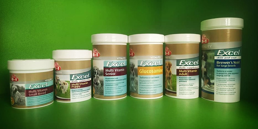 Vitaminas Excel para perros