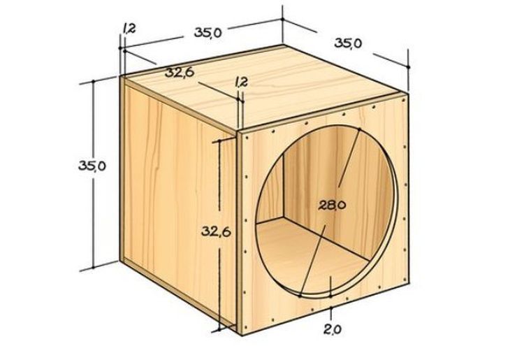 Casita de contrachapado para gato