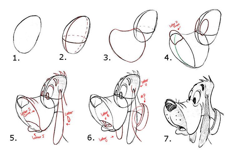 Pluto dibujado