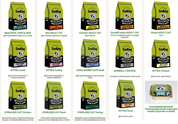 ZooRing alimento para gatos