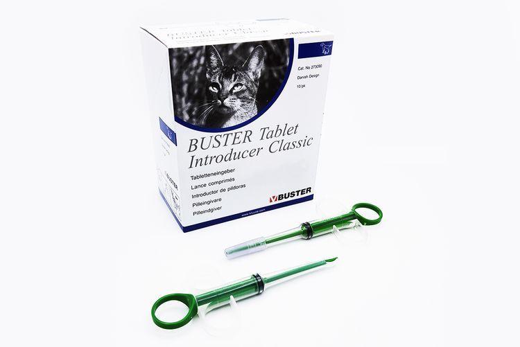 Dispensador de pastillas (introducer) para gatos