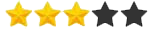3 estrellas